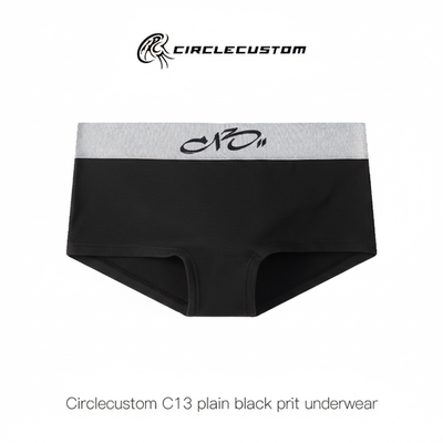 CIRCLECUSTOM C13全棉平角裤纯色百搭女款平角裤简约款抗菌透气