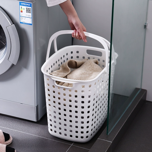 Корзина для хранения, пластиковая корзина для белья, система хранения, ручка, без запаха