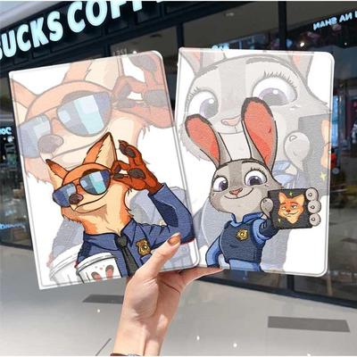 疯狂动物城ipad10保护套pro2024款11寸5苹果air7平板mini6壳4迷你3适用2三折2020带笔槽8第9代2021情侣2018九