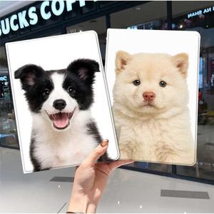 狗狗证件照华为平板matepad11保护套5s壳air12搞怪v8pro宠物8荣耀9m6外壳5小米7三折6pro适用7s红米kpad2024