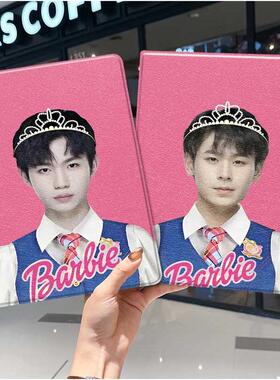 kpl一诺ipad10保护套pro2024款11寸5苹果air7平板mini6壳4迷你3适用2三折2020带笔槽8第9代2021芭比公主2018