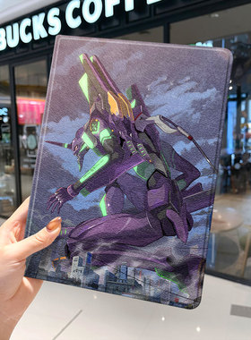 EVA初号机ipad10保护套pro2024款11寸5苹果air7平板mini6壳4迷你3适用2三折1带笔槽2018九8第9代2020日系2021