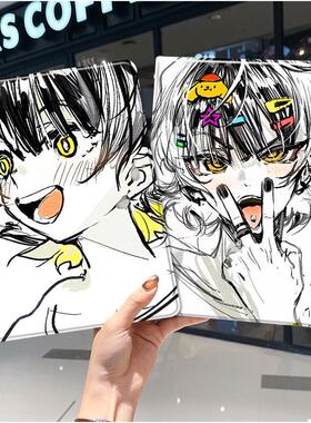 蓝色监狱华为平板matepad11保护套v8pro壳m6带笔槽x8荣耀9三折8vivopadair3小米6六5pro适用6s红米se2023漫画