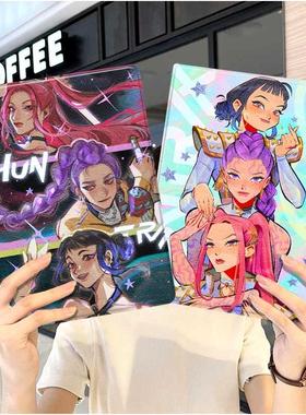 K-POP猎魔女团华为平板matepad11保护套5s壳air12周边v8pro男生8荣耀9m6外壳5小米7三折6pro适用7s红米kpad七
