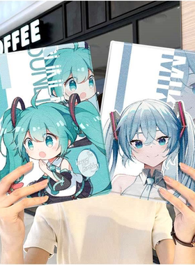 初音未来周边ipad10保护套pro2024款11寸5苹果air7平板mini6壳4迷你3适用2三折2020带笔槽8第9代2021女生2018
