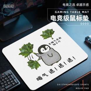柚子叶去晦气鼠标垫电竞fps游戏专用2026新款电脑桌垫子小号桌面