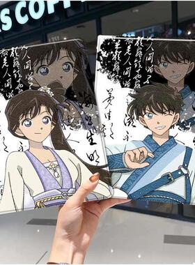 名侦探柯南古风ipad10保护套pro2024款11寸5苹果air7平板mini6壳4迷你3适用2三折2020带笔槽8第9代2021女2018