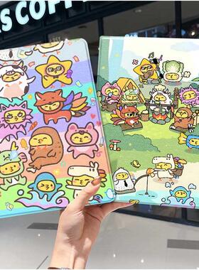 KPL梦之队华为平板matepad11保护套5s壳air12卡通v8pro周边8荣耀9男女生m6外壳5小米7三折6pro适用7s红米kpad