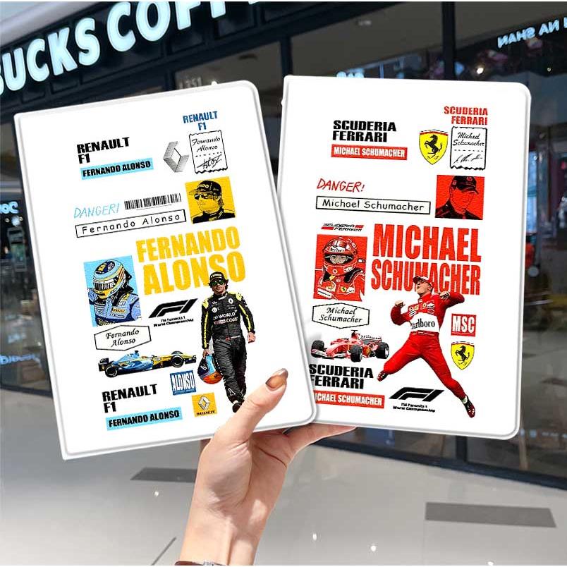 F1赛车ipad10保护套pro2024款11寸5苹果air7平板mini6壳4迷你3适用2三折2020带笔槽8第9代2021周边2018维特尔