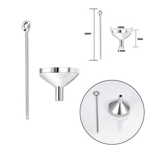 分装 银色时尚 少量骨 不锈钢小漏斗套装 百年家事殡葬厂家Wish热卖