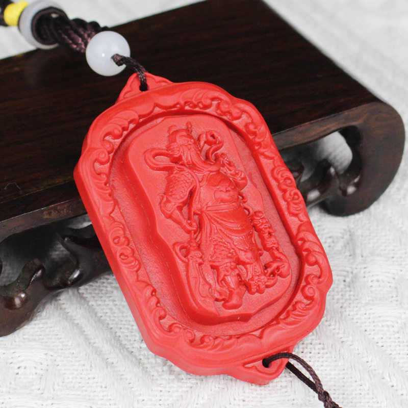 朱砂关公吊坠牌子关二爷挂件DIY项链男士配件饰品关羽武财神,珠宝/钻石/翡翠,颈饰,淘宝优惠券,粉丝福利购,淘宝优惠卷