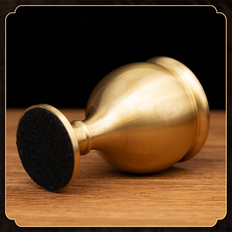 佛前纯铜供酒杯财神招财供水杯上供茶杯观音关公供杯佛堂仙家供佛