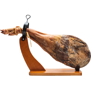 西班牙火腿整腿进口塞拉诺火腿窖藏风干发酵生吃即食带骨后腿整只