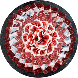 西班牙进口火腿片jamon哈蒙风干生食黑猪后腿利比亚伊比利亚火腿