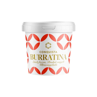 意大利昆丝塔布拉塔奶酪球流心芝士奶酪芯丝绸奶酪迷你布拉塔芝士