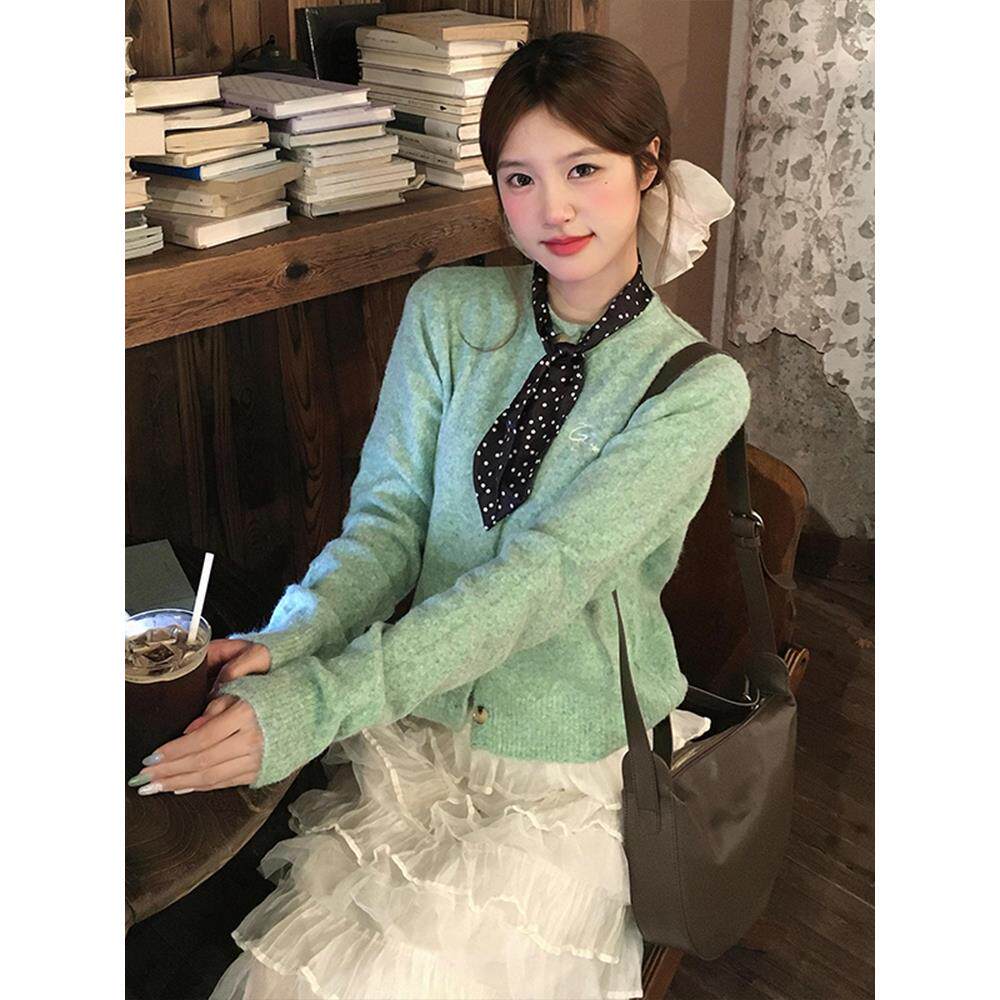 JOYIASS秋季搭配一整套女2025气质小个子甜美奶乖软妹风漂亮连衣
