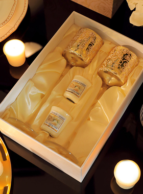 YANKEE扬基浪漫高脚烛台蜡烛礼盒新婚送礼物香薰蜡烛节日礼品