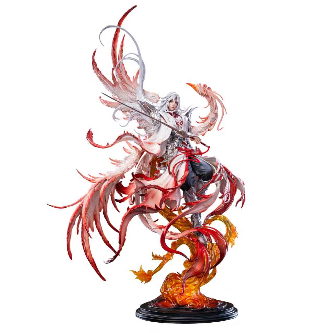 王者荣耀凤求凰李白臻藏级雕像