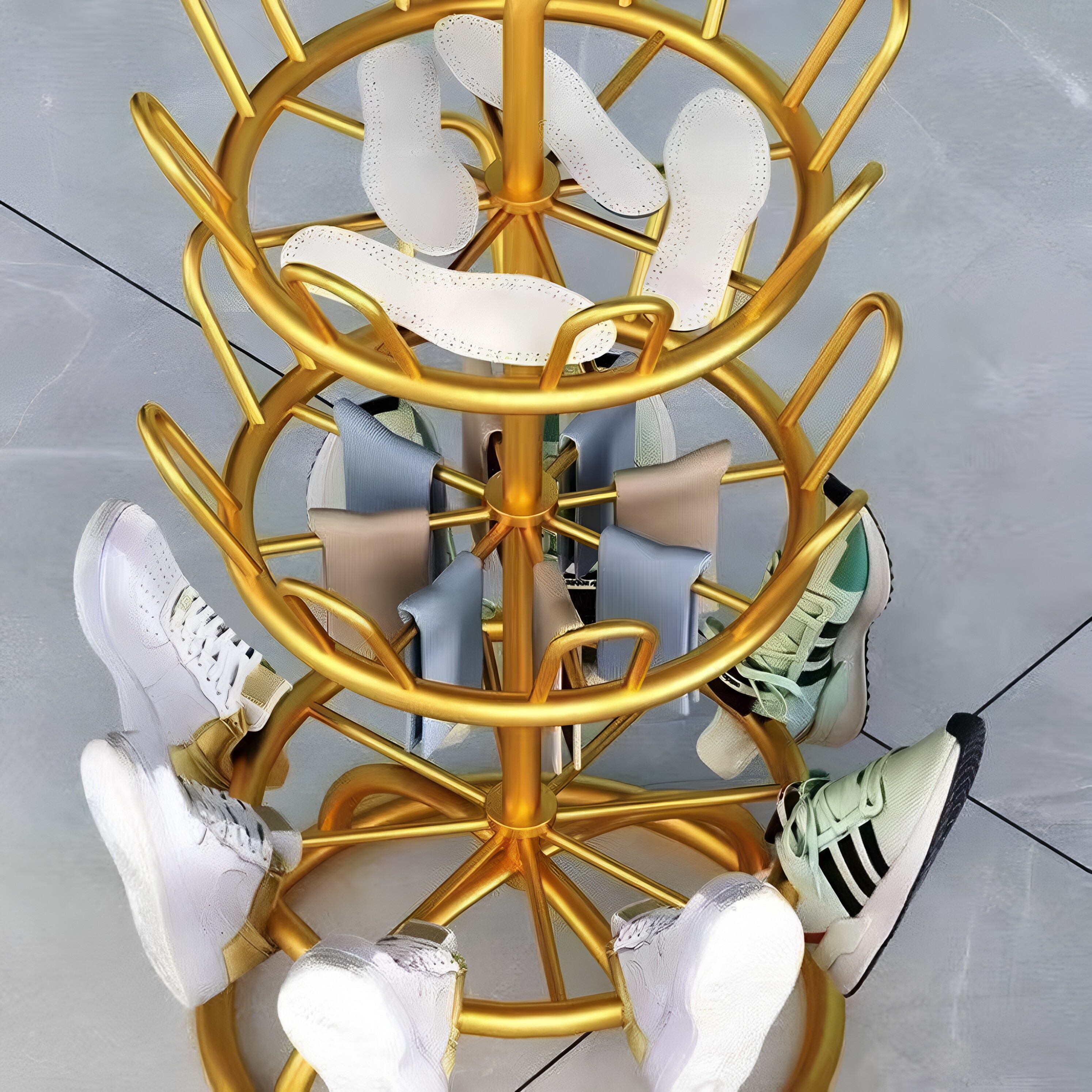阳台晾鞋架晒鞋架2026新款移动