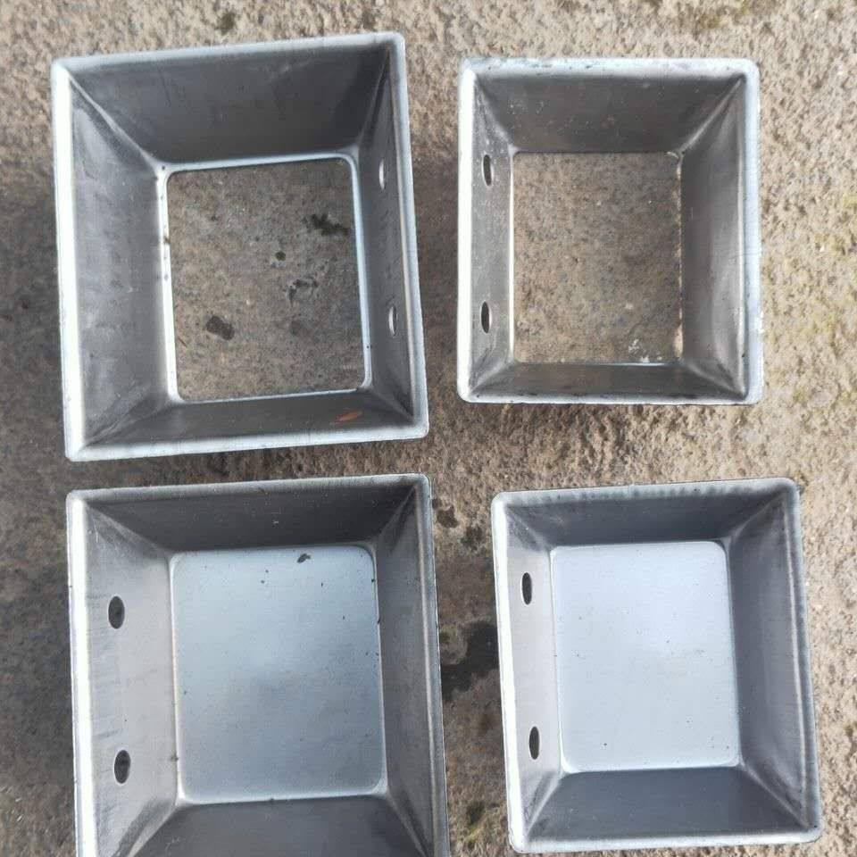 提升机配件畚斗 铁斗 挖斗粮机输送带碾米机加厚耐磨铁斗皮带配件