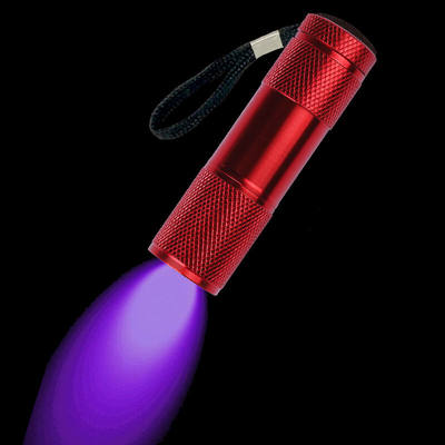 荧光灯笔紫光验钞灯紫外线迷你手电筒检测专用笔小型便携机器荧光