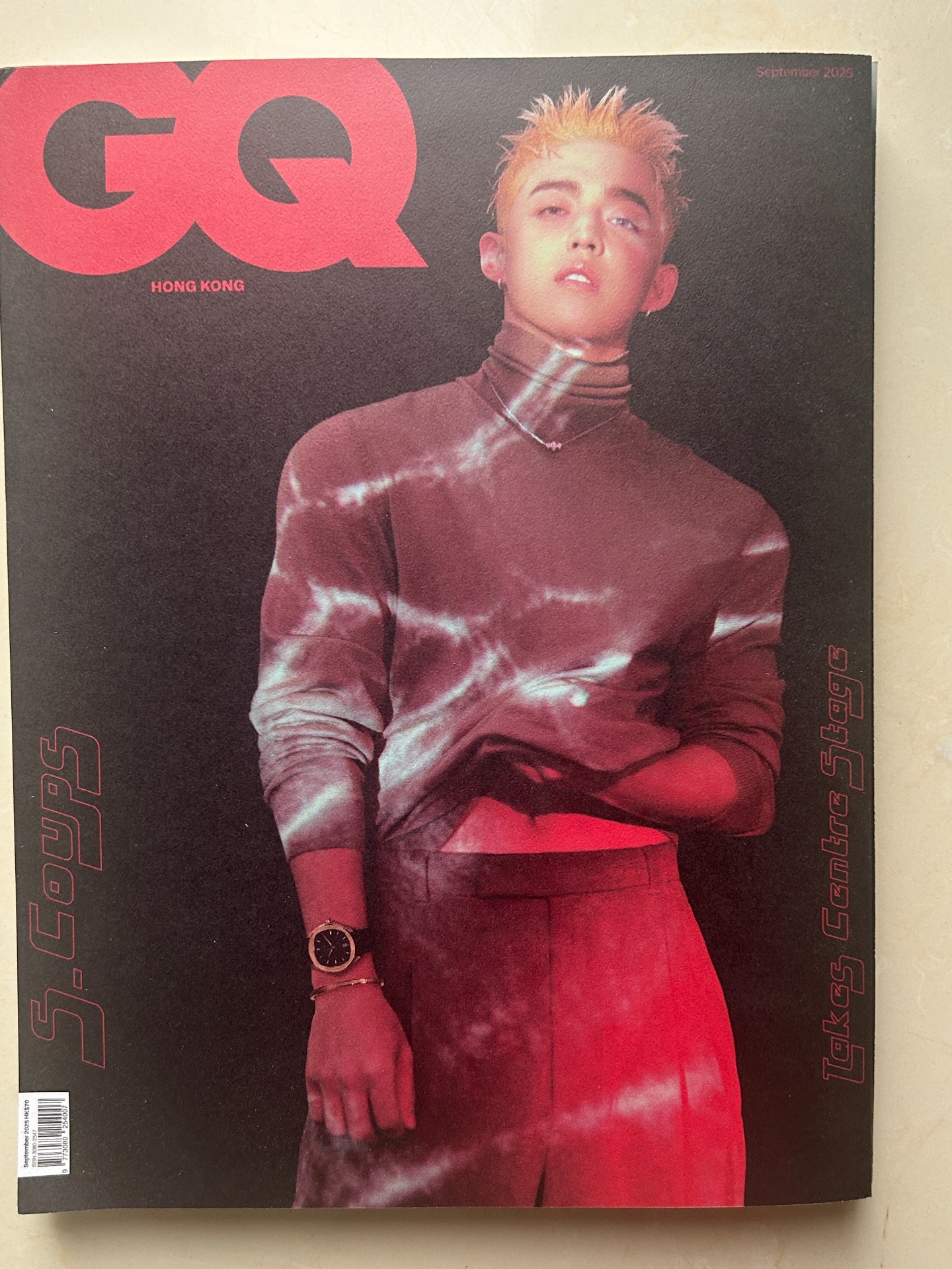 直拍】出崔胜澈GQ杂志