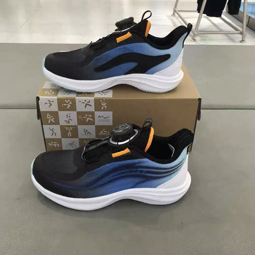 安踏儿童男小童防滑耐磨休闲跑鞋