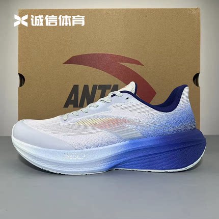 安踏二区心率80 跑步鞋男2026春季软底网面运动鞋氮科技112615555