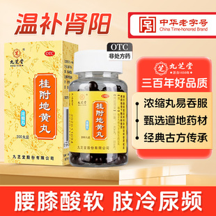 九芝堂桂附地黄丸正品补肾养精强身肾阳虚肾虚男补品尿频男性调理