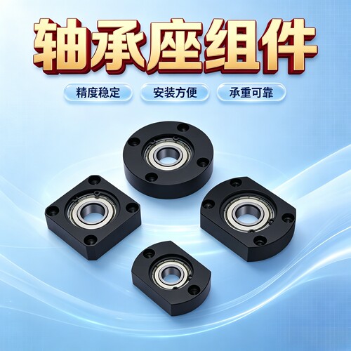 简易型轴承座组件带座轴承固定座单轴承座钢制BGCAB-6204ZZ BFF41