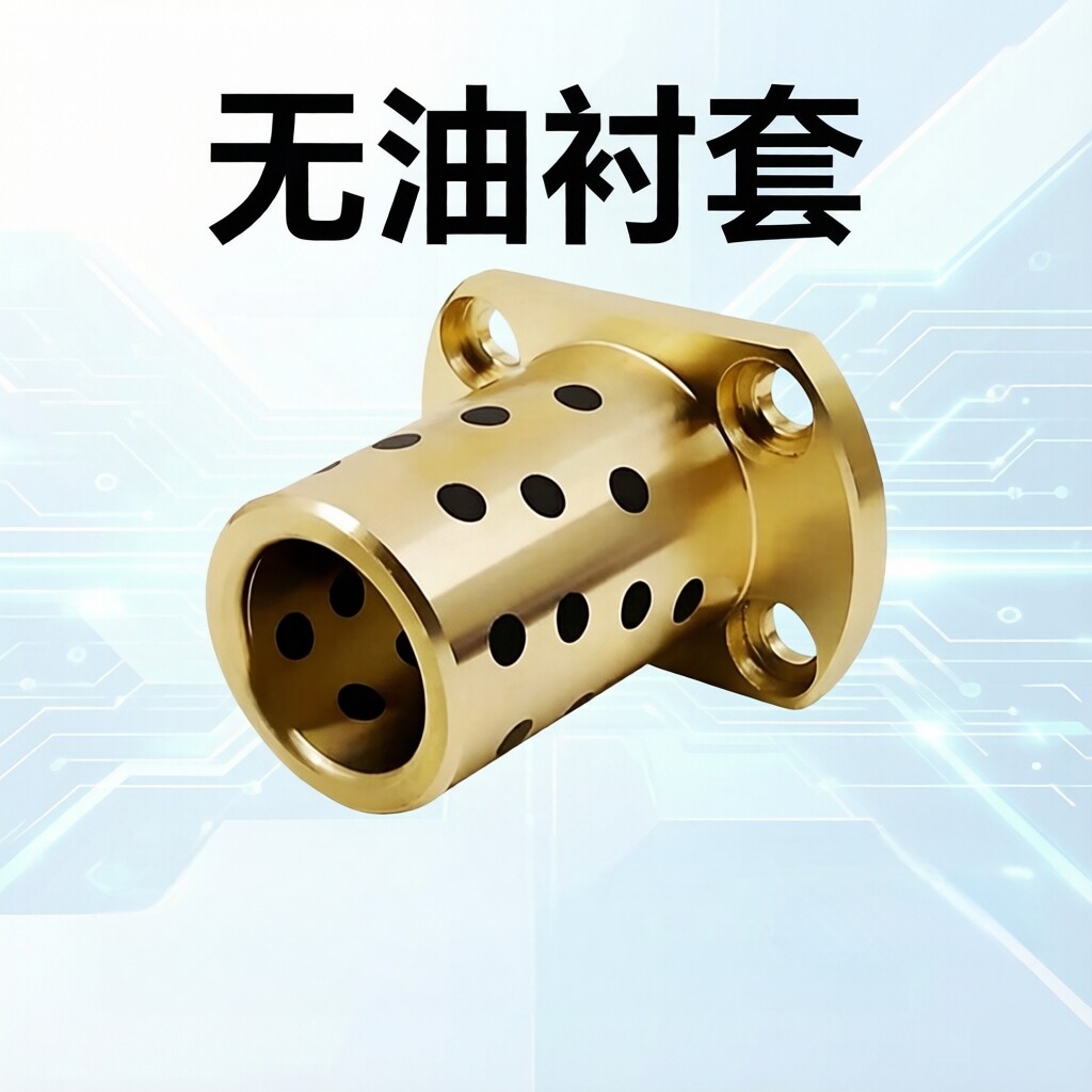 标准件无油衬套/对边法兰型OFR04-d12-d13-L20-L25-L30-L35-L40
