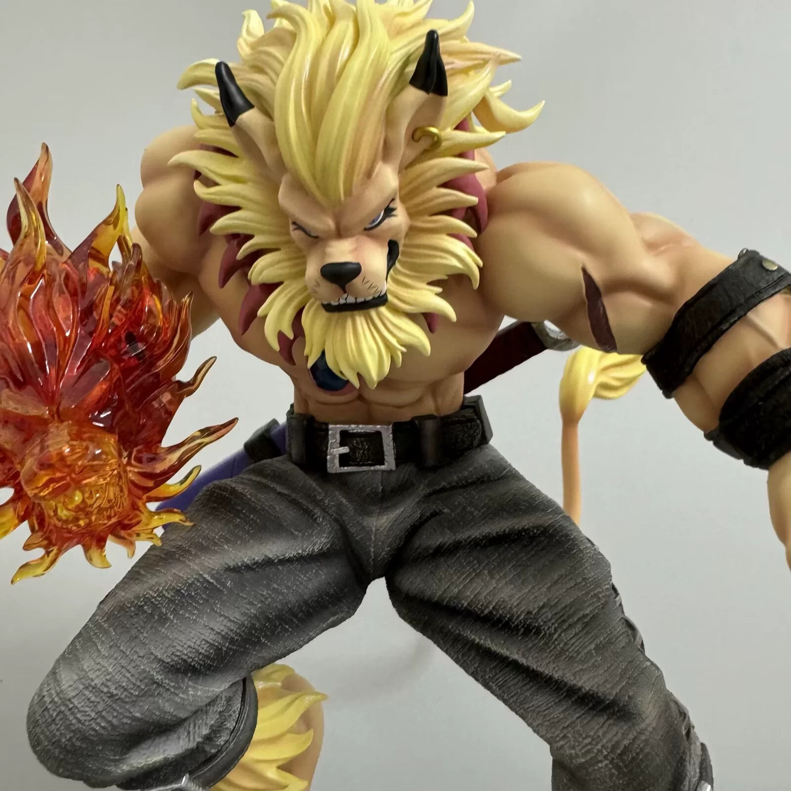 数码宝贝周边  GK战斗形态soar狮子兽手办  动漫周边桌面模型摆件