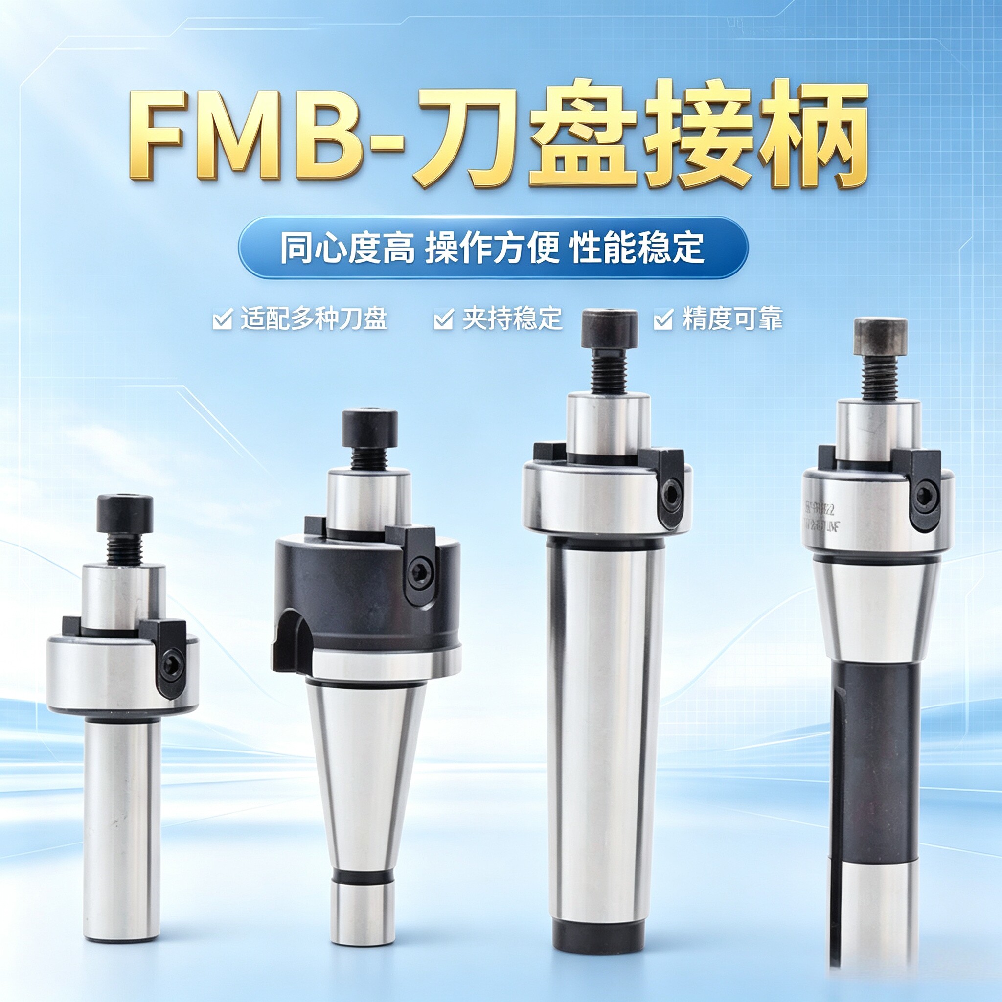 平面铣刀柄NT30-FMB刀盘