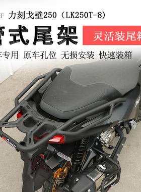 适用于力刻戈壁250后货架尾箱架支架后衣架LK250T-8扶手尾翼改装
