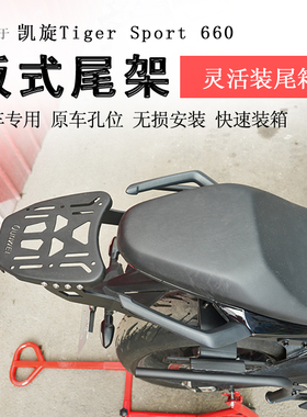 适用于凯旋660后货架尾箱架后衣架支架Tiger Sport660书包架尾翼