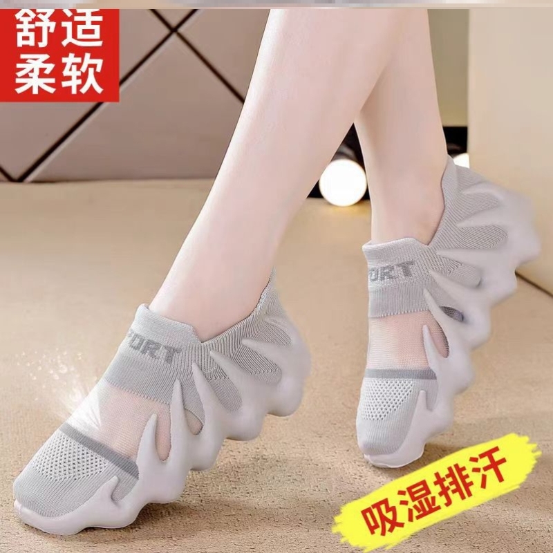 飞织运动鞋女八爪鱼女健身房跑步