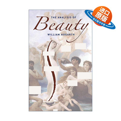 英文原版 The Analysis of Beauty 美的分析 形式分析美学专著 英国绘画之父William Hogarth 英文版 进口英语原版书籍