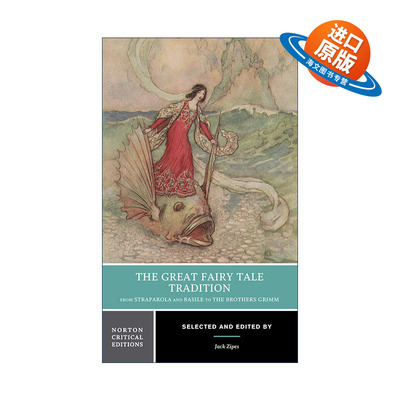 英文原版 The Great Fairy Tale Tradition 优秀童话故事合集 诺顿文学解读系列 Norton Critical Editions 进口英语原版书籍