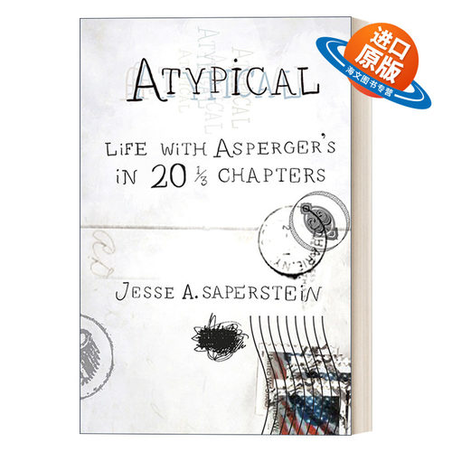 英文原版 Atypical Life with Asperger's in 20 1/3 Chapters 非典型 20又1/3章阿斯伯格综合征患者的生活 英文版 进口英语书籍