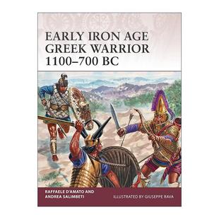 Greek 战士系列 进口英语原版 Age Iron 希腊战士 1100–700 Early 书籍 英文版 历史上 Warrior 英文原版 早期铁器时代