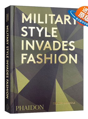 英文原版 Military Style Invades Fashion 军事风格时尚 军事启发服装设计 精装 英文版 进口英语原版书籍