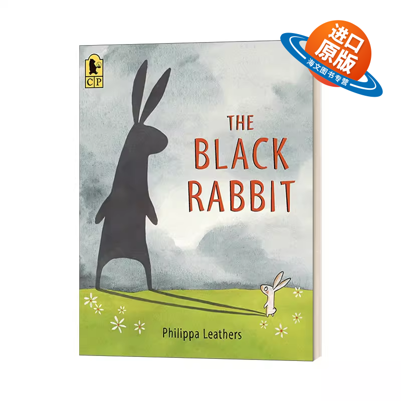 英文原版 The Black Rabbit 黑色的兔子 3-7岁儿童友谊主题动物绘本 Philippa Leathers 英文版 进口英语原版书籍