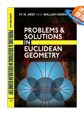 英文原版 Problems and Solutions in Euclidean Geometry 欧几里得几何中的问题和解决方法 数学 William Wernick 进口英语书籍