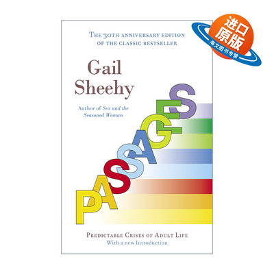 英文原版 Passages 通道 成人生活中可预见的危机 Gail Sheehy 英文版 进口英语原版书籍