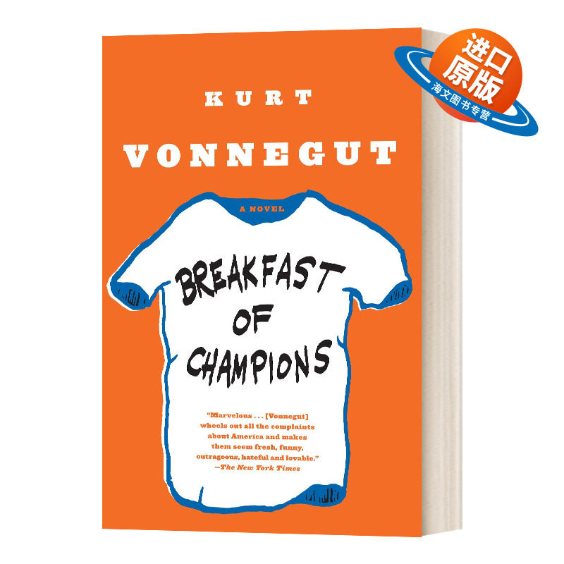 英文原版 Breakfast of Champions 冠军早餐 库尔特·冯内古特 英文版 进口英语原版书籍外文小说图片