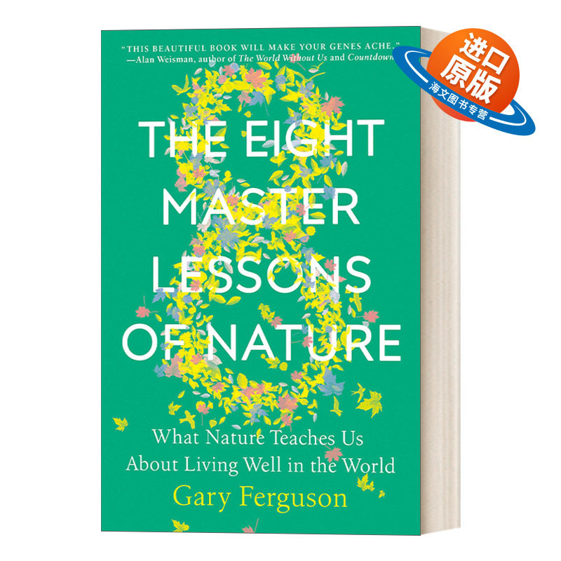 英文原版 The Eight Master Lessons of Nature 大自然的八堂课 大自然教会我们如何在这个世界上活得更好 英文版 进口英语原版书