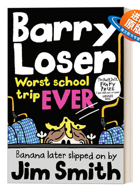 英文原版 Barry Loser Worst School Trip Ever! 糟糕的学校之旅 倒霉蛋巴里幽默漫画小说 英文版 进口英语原版书籍