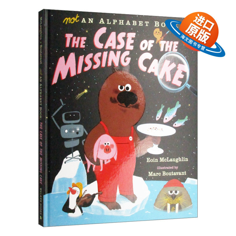 英文原版 Not an Alphabet Book The Case of the Missing Cake 不是一本字母书 Eoin McLaughlin 精装 英文版 进口英语原版书籍