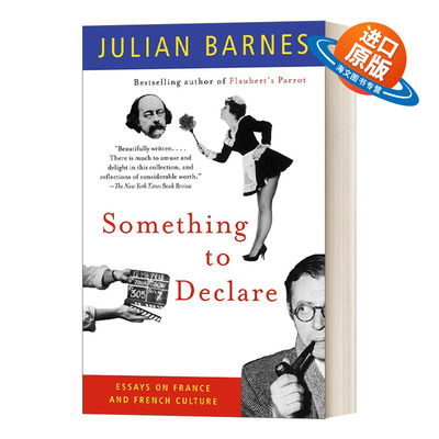 英文原版 Something to Declare Vintage International 有所宣示 散文集 布克奖获得者Julian Barnes朱利安·巴恩斯 进口英语书籍