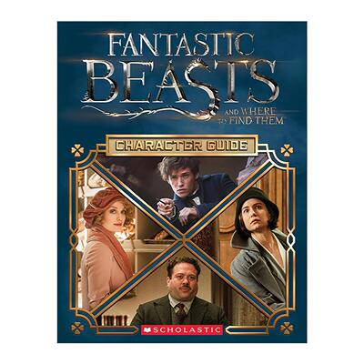 英文原版 Fantastic Beasts and Where to Find Them Character Guide 神奇动物在哪里 角色指南 精装 英文版 进口英语原版书籍